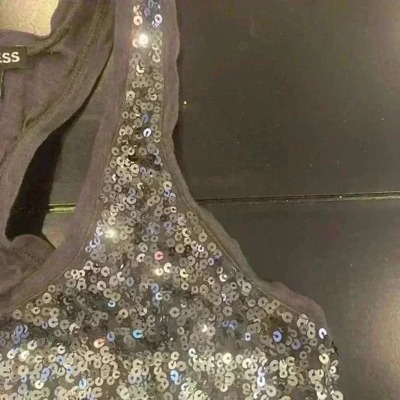 Express RacerBack Sequin Tank size Small Pristine - Picture 4 of 6